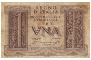 Cinque Lire rare, moneta vintage, simbolo di fortuna per i collezionisti.